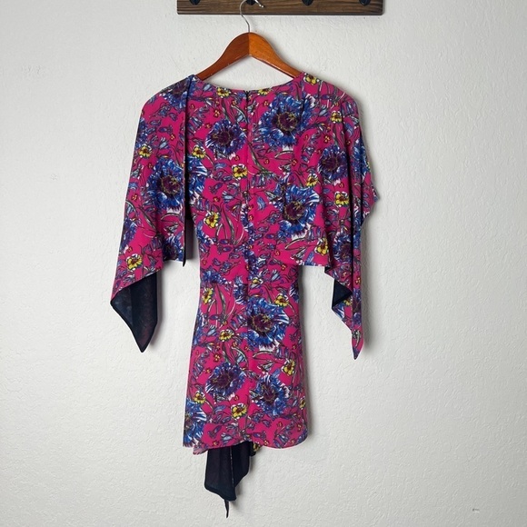 Prabal Gurung Floral Print Mini Dress - Picture 9 of 9